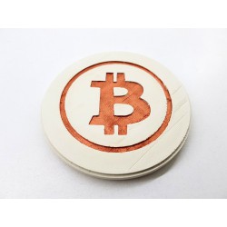 Bitcoin Бетонный Bitcoin Подставка под чашку Подставка под чашку Bitcoin 
Подставка под чашку криптовалюта