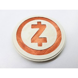 ZCash Бетонный ZCash Подставка под чашку Подставка под чашку ZCash Ручная работа Подставка под чашку криптовалюта