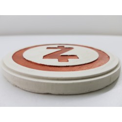 ZCash Concrete ZCash Coasters Handmade Coasters ZCash Coasters cryptocurrency