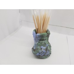 Concrete toothpick or match holder Rustic style Eco stand Bar organizer Kitchen appliance