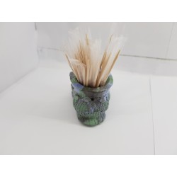 Concrete toothpick or match holder Rustic style Eco stand Bar organizer Kitchen appliance