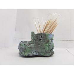 Concrete toothpick or match holder Rustic style Eco stand Bar organizer Kitchen appliance