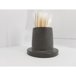 Toothpicks holder Toothpicks stand Match Stand Train Match Stand Toothpick holder Concrete Toothpick Holder