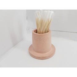 Concrete toothpick or match holder Rustic style Eco stand Bar organizer Kitchen appliance