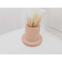 Concrete toothpick or match holder Rustic style Eco stand Bar organizer Kitchen appliance