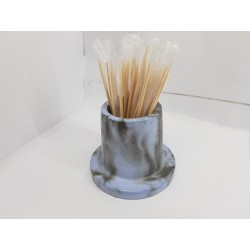 Toothpicks holder Toothpicks stand Match Stand Train Match Stand Toothpick holder Concrete Toothpick Holder