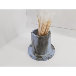 Toothpicks holder Toothpicks stand Match Stand Train Match Stand Toothpick holder Concrete Toothpick Holder