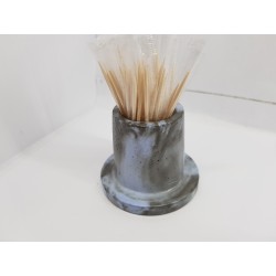 Toothpicks holder Toothpicks stand Match Stand Train Match Stand Toothpick holder Concrete Toothpick Holder