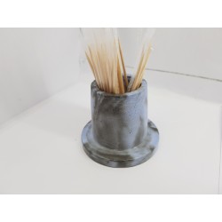 Toothpicks holder Toothpicks stand Match Stand Train Match Stand Toothpick holder Concrete Toothpick Holder