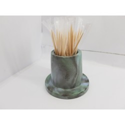 Concrete toothpick or match holder Rustic style Eco stand Bar organizer Kitchen appliance