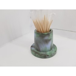 Concrete toothpick or match holder Rustic style Eco stand Bar organizer Kitchen appliance