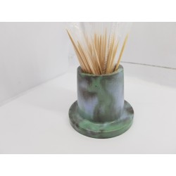 Concrete toothpick or match holder Rustic style Eco stand Bar organizer Kitchen appliance