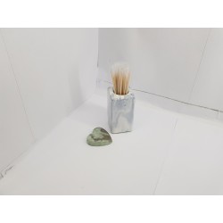 Concrete toothpick or match holder Rustic style Eco stand Bar organizer Kitchen appliance