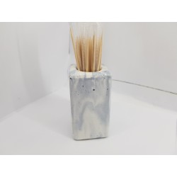 Concrete toothpick or match holder Rustic style Eco stand Bar organizer Kitchen appliance