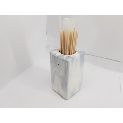 Concrete toothpick or match holder Rustic style Eco stand Bar organizer Kitchen appliance