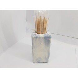 Concrete toothpick or match holder Rustic style Eco stand Bar organizer Kitchen appliance