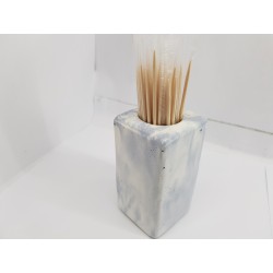 Concrete toothpick or match holder Rustic style Eco stand Bar organizer Kitchen appliance