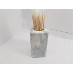 Concrete toothpick or match holder Rustic style Eco stand Bar organizer Kitchen appliance