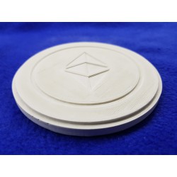 Ethereum Concrete Ethereum Coasters Handmade Coasters Ethereum Coasters cryptocurrency