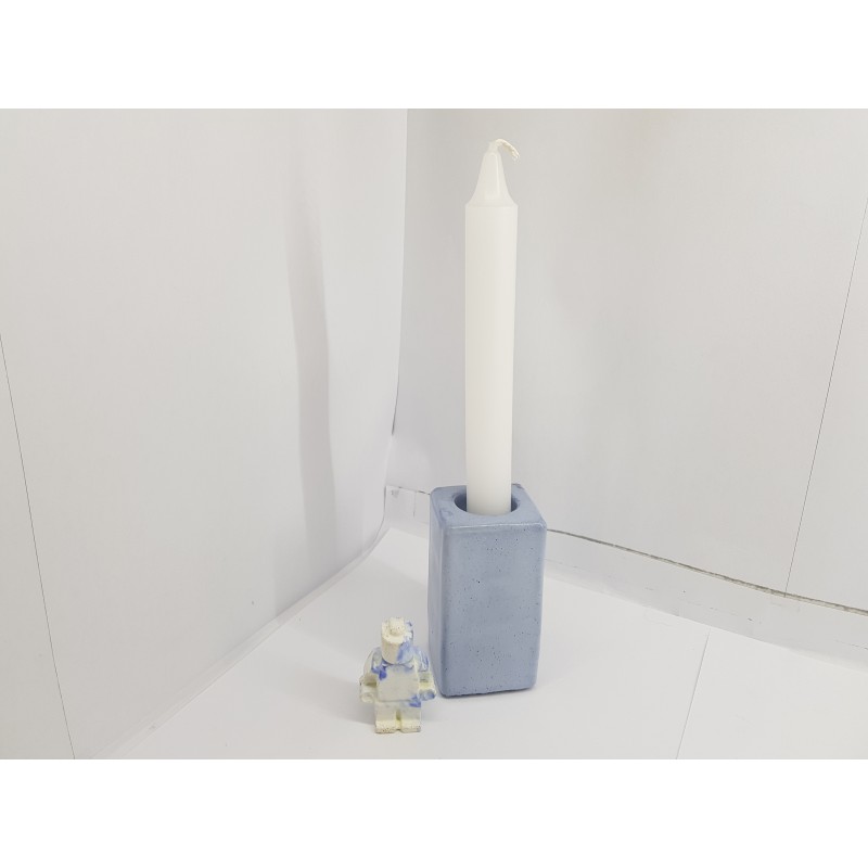 Decorative candlesticks Handmade Concrete Christmas candlestick Candle holders Christmas candlesticks