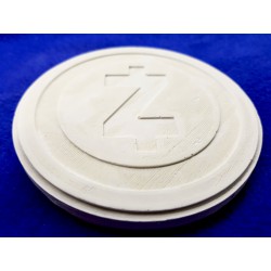 ZCash Concrete ZCash Coasters Handmade Coasters ZCash Coasters cryptocurrency