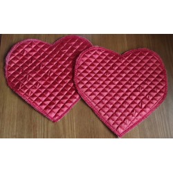 Napkins Decorative napkins Napkins for the kitchen table Quilted napkins Napkins under dishes Napkins heart