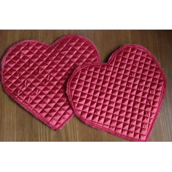 Napkins Decorative napkins Napkins for the kitchen table Quilted napkins Napkins under dishes Napkins heart