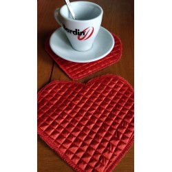 Napkins Decorative napkins Napkins for the kitchen table Quilted napkins Napkins under dishes Napkins heart