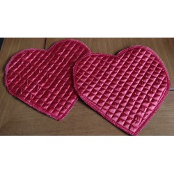 Napkins Decorative napkins Napkins for the kitchen table Quilted napkins Napkins under dishes Napkins heart