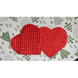 Napkins Decorative napkins Napkins for the kitchen table Quilted napkins Napkins under dishes Napkins heart