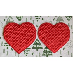 Napkins Decorative napkins Napkins for the kitchen table Quilted napkins Napkins under dishes Napkins heart