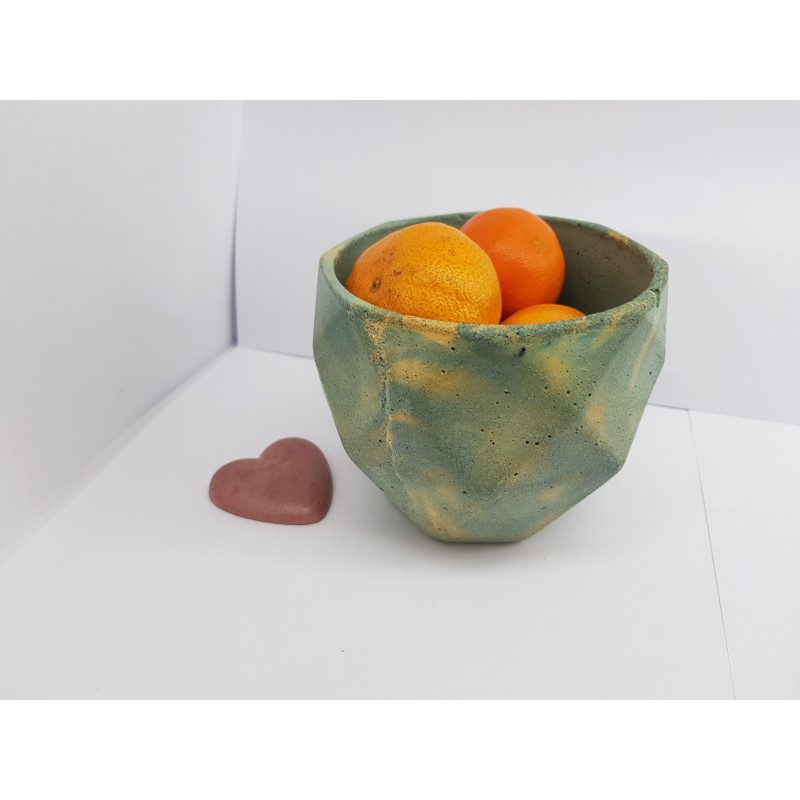 Small fruit bowl Fruit bowl Concrete fruit bowl Handmade fruit bowl Handmade Concrete Loft Fruit platter