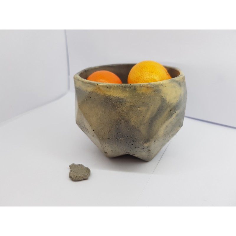 Small fruit bowl Fruit bowl Concrete fruit bowl Handmade fruit bowl Handmade Concrete Loft Fruit platter