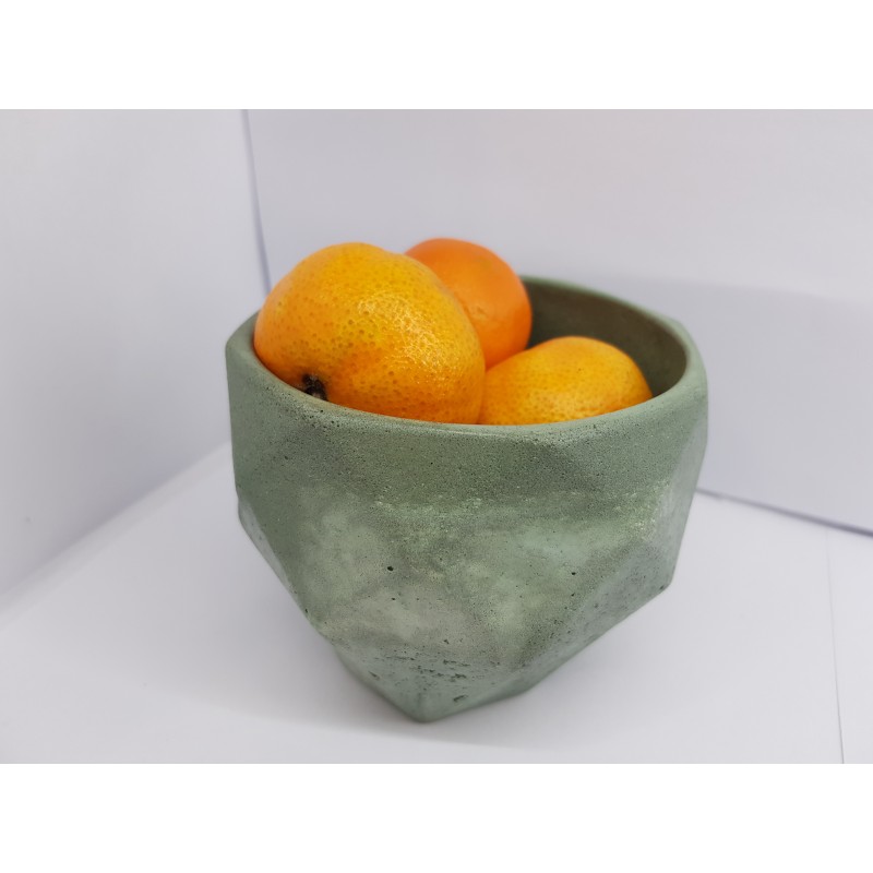 Small fruit bowl Fruit bowl Concrete fruit bowl Handmade fruit bowl Handmade Concrete Loft Fruit platter