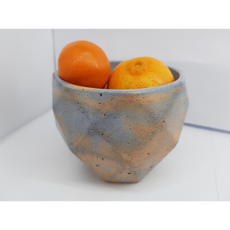 Small fruit bowl Fruit bowl Concrete fruit bowl Handmade fruit bowl Handmade Concrete Loft Fruit platter