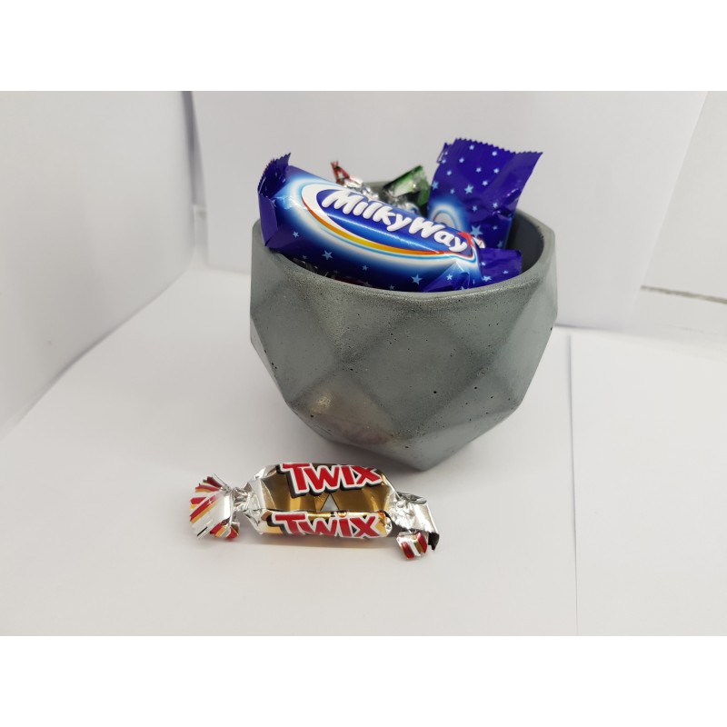 Candy bowl Beautiful candy bowls Handmade candy bowl Concrete candy bowl Handmade Concrete Loft Exclusive candy bowl