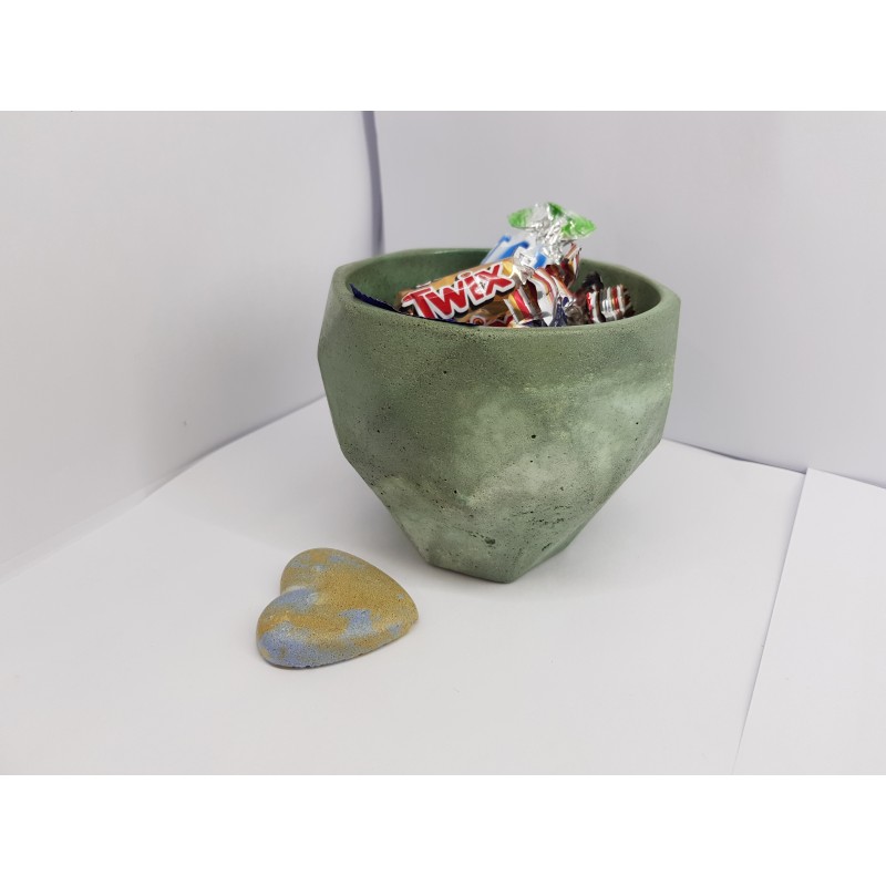 Candy bowl Beautiful candy bowls Handmade candy bowl Concrete candy bowl Handmade Concrete Loft Exclusive candy bowl