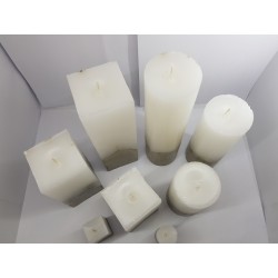 Candles Decorative candles Concrete candles Handmade candles Exclusive candles Set of candles