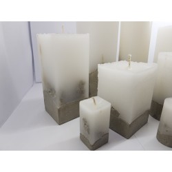 Candles Decorative candles Concrete candles Handmade candles Exclusive candles Set of candles