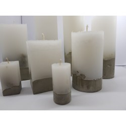 Candles Decorative candles Concrete candles Handmade candles Exclusive candles Set of candles