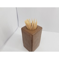 Toothpicks holder Toothpicks stand Match Stand Train Match Stand Toothpick holder Concrete Toothpick Holder