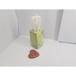 Decor Home decor Cafe decor Handmade Concrete Handmade Toothpick Dispenser Minimalist Concrete Matchstick Stand