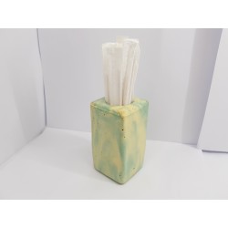 Decor Home decor Cafe decor Handmade Concrete Handmade Toothpick Dispenser Minimalist Concrete Matchstick Stand