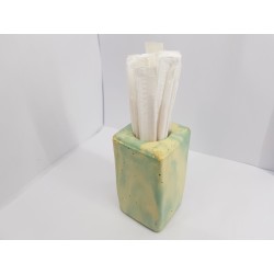 Decor Home decor Cafe decor Handmade Concrete Handmade Toothpick Dispenser Minimalist Concrete Matchstick Stand