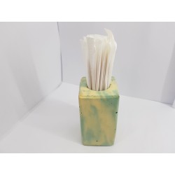 Decor Home decor Cafe decor Handmade Concrete Handmade Toothpick Dispenser Minimalist Concrete Matchstick Stand