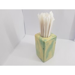Decor Home decor Cafe decor Handmade Concrete Handmade Toothpick Dispenser Minimalist Concrete Matchstick Stand