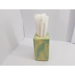 Decor Home decor Cafe decor Handmade Concrete Handmade Toothpick Dispenser Minimalist Concrete Matchstick Stand
