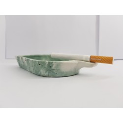 MONAD - Concrete Ashtray - Olive green