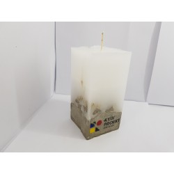 Candles Decorative candles Concrete candles Handmade candles Exclusive candles Candles with logo