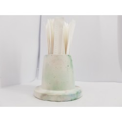 Toothpicks holder Toothpicks stand Match Stand Train Match Stand Toothpick holder Concrete Toothpick Holder